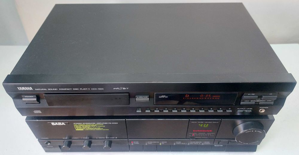 Yamaha CDX 593 Pro Bit CD player muzica pt amplificator