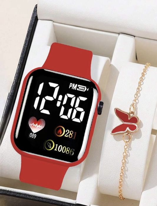 СМАРТ часовник + ПОДАРЪК гривна