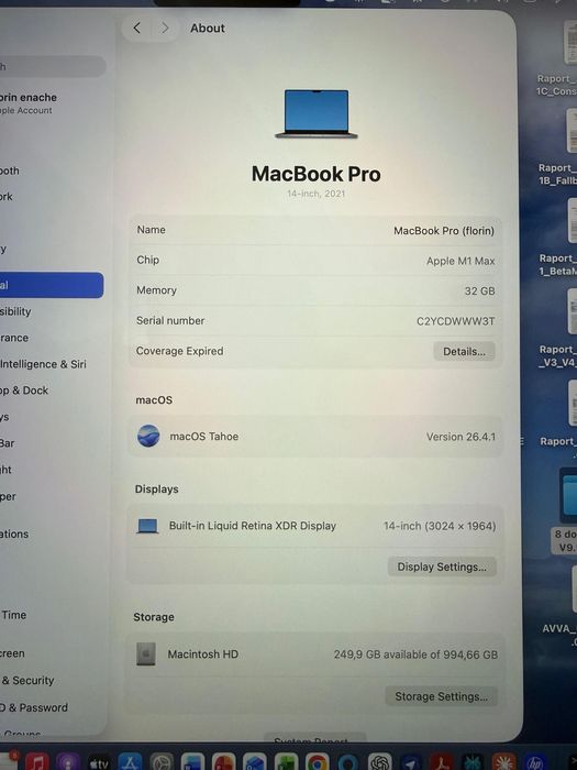 Macbook Pro M1 Max