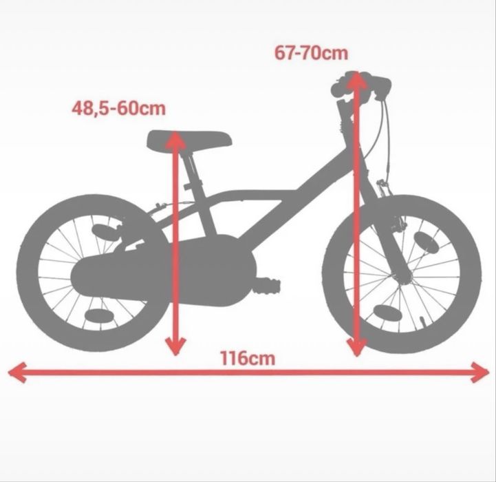 Bicicletă BTWIN 16-inch 500 Robot - Only for pickup in Timisoara