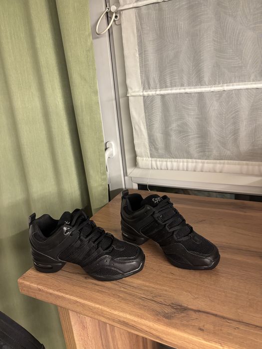 Джазовки чёрные, обувь для танцев