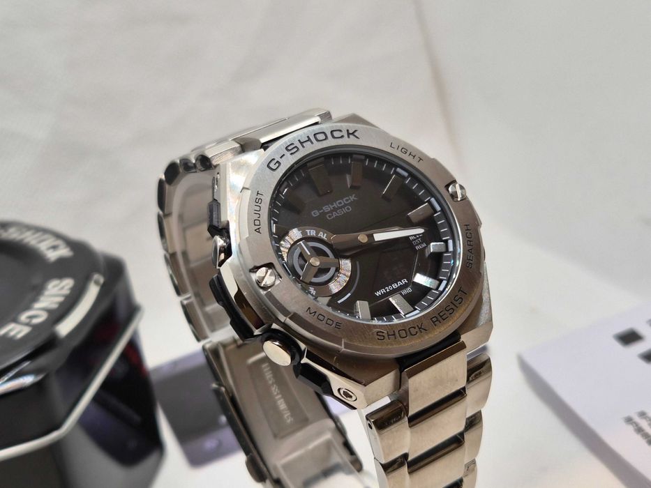 Ceas Sport Barbati Casio g shock GST B500D-1AER full metal black  , Nou.Garantie 2ani