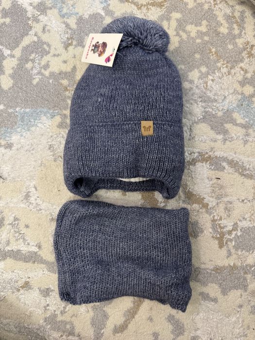 Зимняя детская шапка