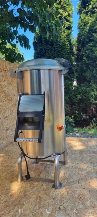 Mașină Profesională Curățat Cartofi Hendi Kitchen Line 18kg Inox