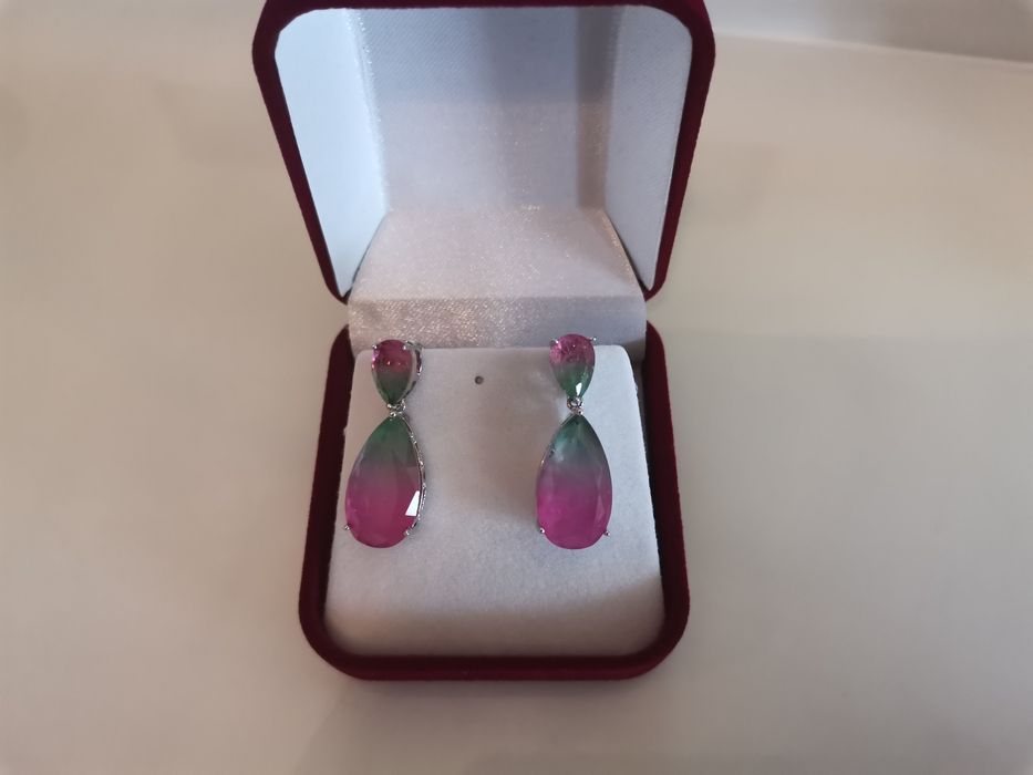 cercei model unicat din aur 18 k