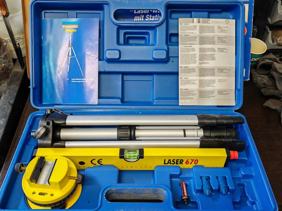 Чисто нов лазерен нивелир Powerfix laser 670