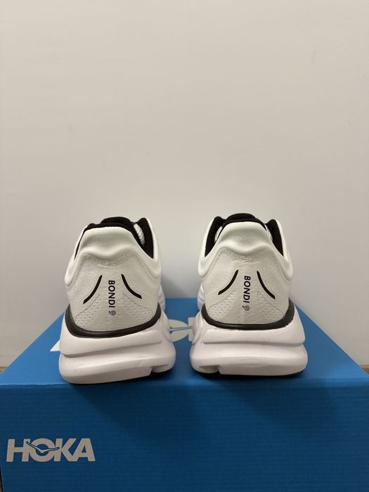 Hoka One One Bondi 9 White/Black - 43