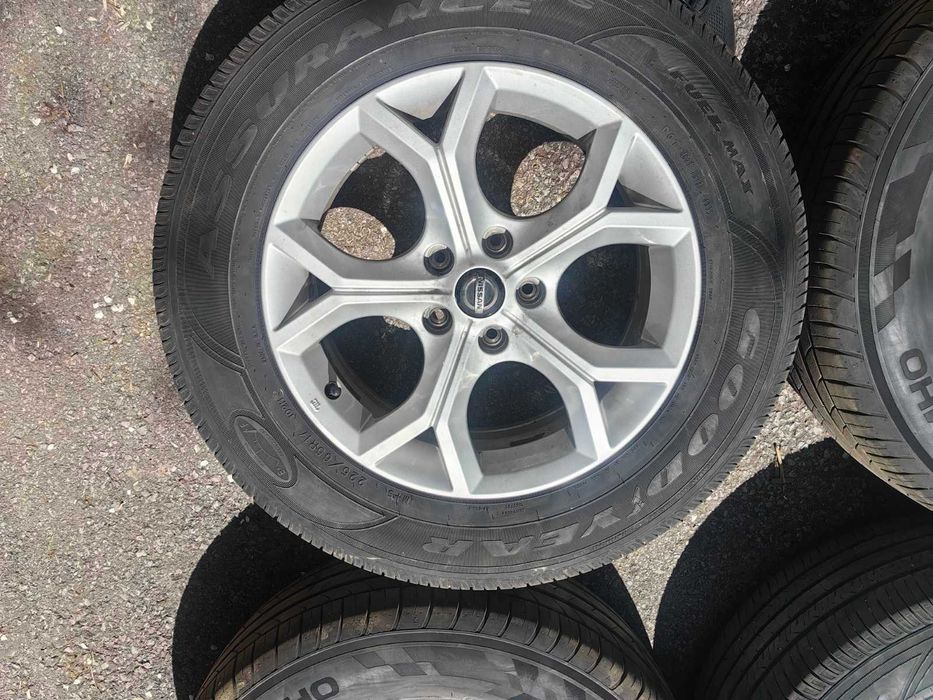 4бр Оригинални 17” джанти Nissan + гуми 225/65/R17 5x114.3