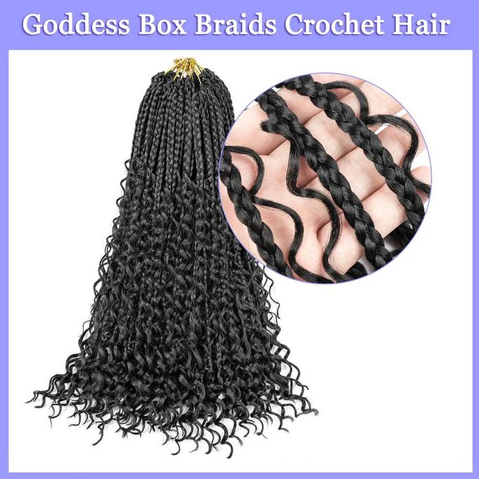 Extensii Crochet Goddess Braids 24" 100g – Noi