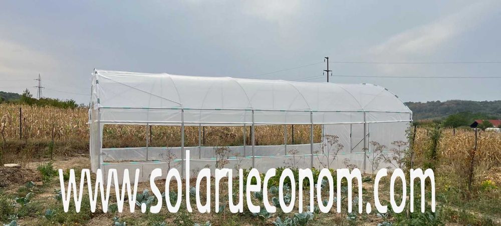 Solarii de gradina (sere) cu latimi de la 3 la 6 m - transport gratuit