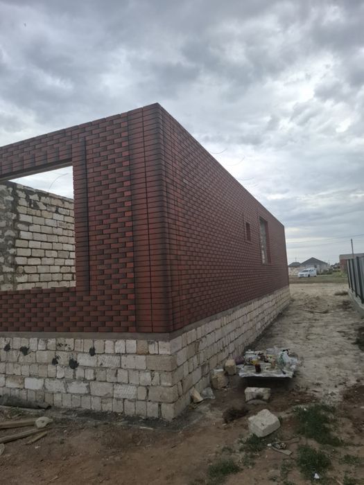 Бригада узбеки строим дом котеж подключ