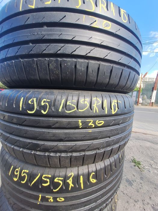 4 anvelope vara 195/55r16 Nokian  2021 Montaj Gratuit