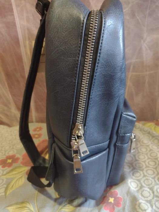 Нова Луксозна кожена раница