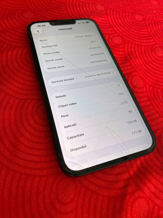 Vand iphone 16 e