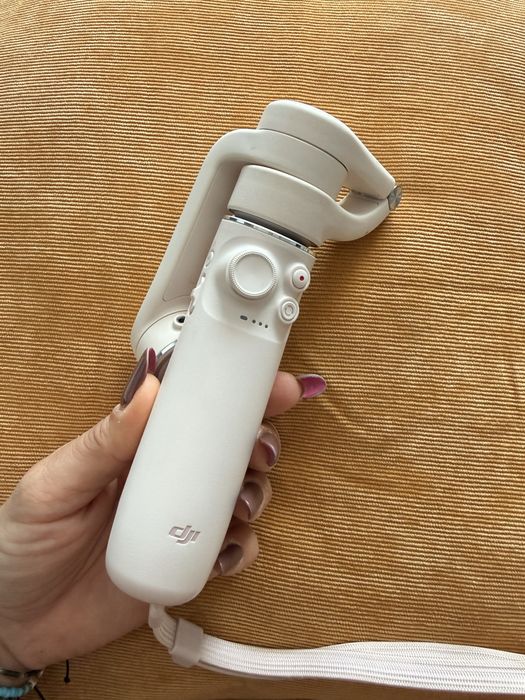 DJI Osmo Mobile OM5 (OM 5) Sunset White + accesorii + cutie | Perfect funcțional