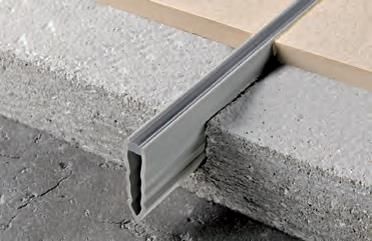 Делатационна лайстна за замаска и бетон - 25х8 мм, др. р-ри 35х8,45х8