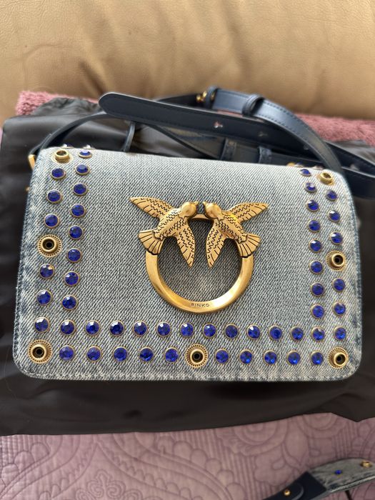 Дънкова чанта Pinko