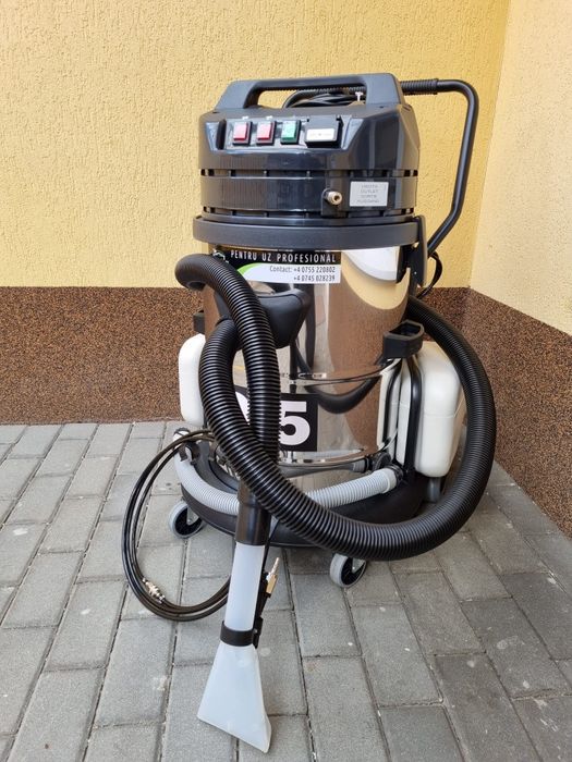 Aspirator injectie extractie tapiterii 2 motoare pompa injectie mare