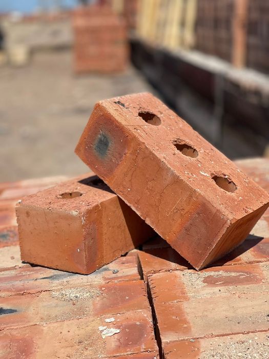 Газоблок Пенаблок кирпич красный