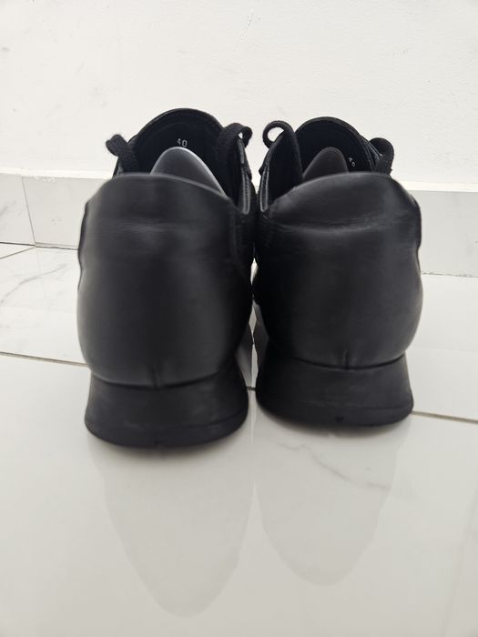 Sneakers / Pantofi sport Bigotti din piele naturală 100% – Negri