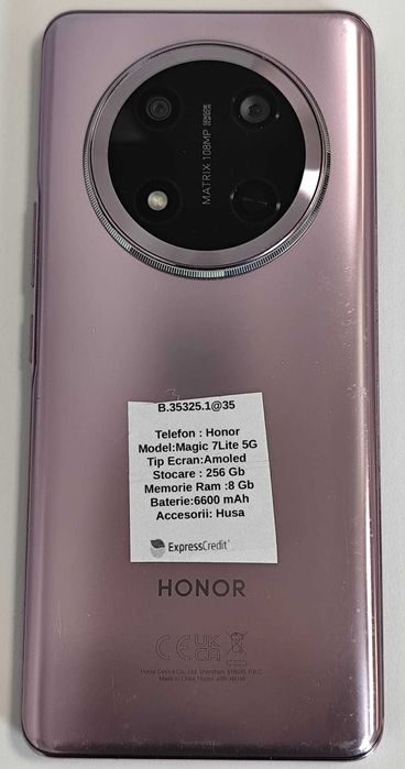 Telefon Honor Magic 7Lite 5G (AG35 B 35325) Garantie 2 ani !