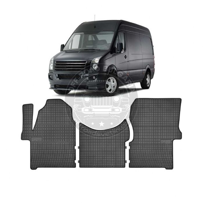 Полски Гумени стелки за бус VW CRAFTER 1 Gen след 2006 година