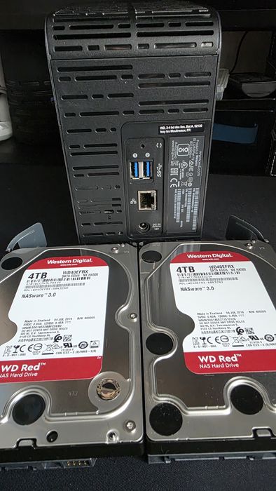 NAS MyCloudEx2 Ultra 8TB WD Red