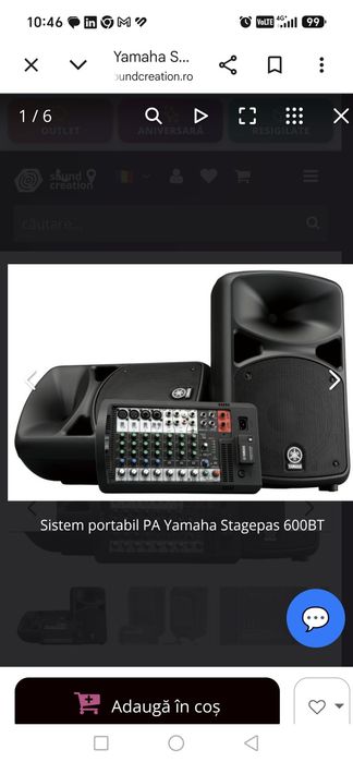Yamaha StagePass 600BT