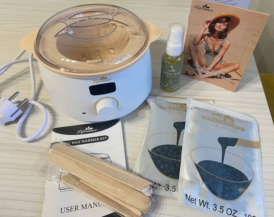 Kit complet pentru epilare cu ceară Lifestance