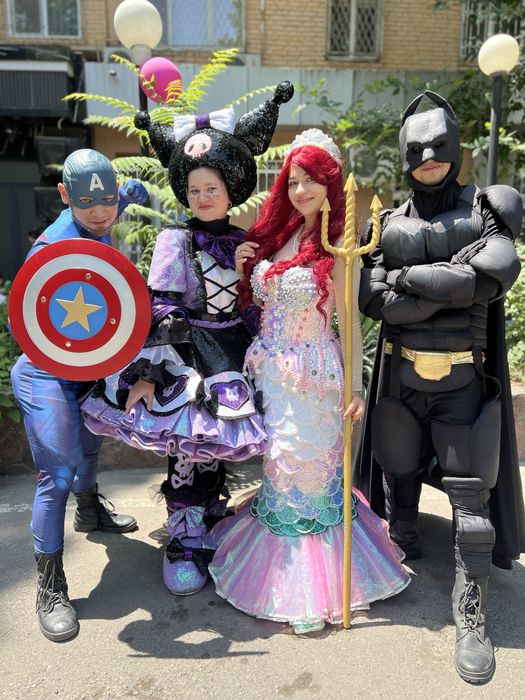 Аниматоры на Шоу. Лучшие предложения и герои. Кальмар. Венсдей. Мишка