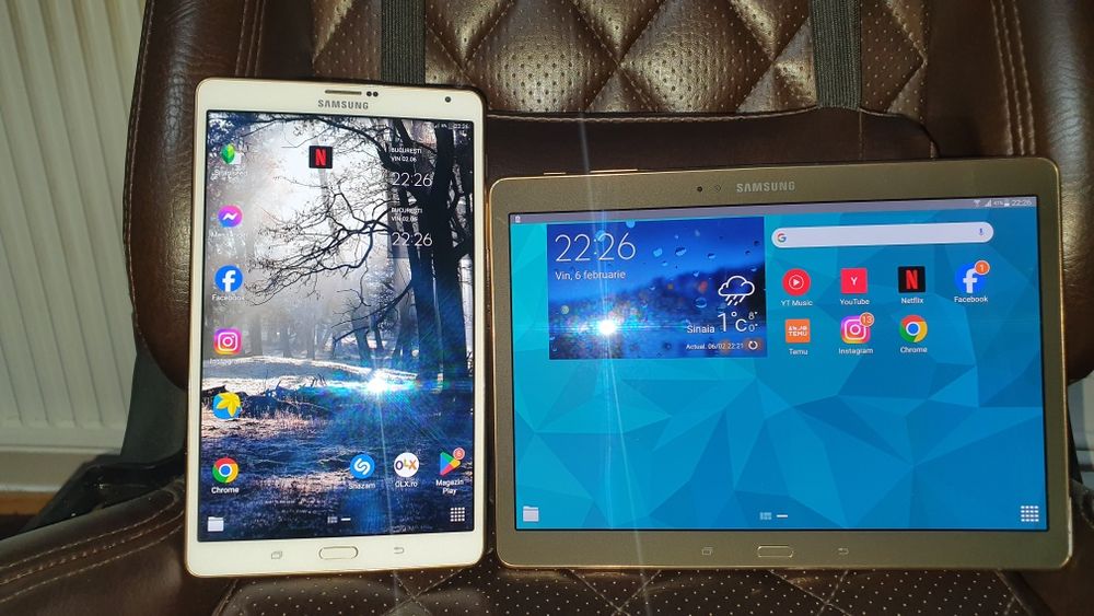 Set două  tablete Samsung galaxy Tab S