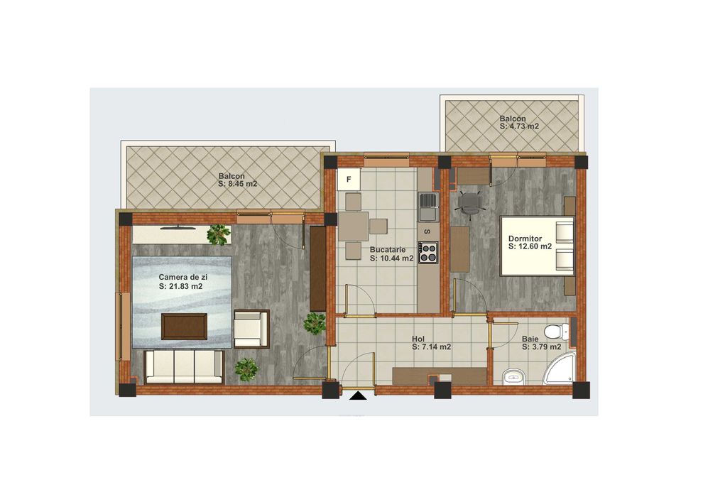 Apartament bloc nou central, Anghel Saligny, etaj1, boxă, mobilat