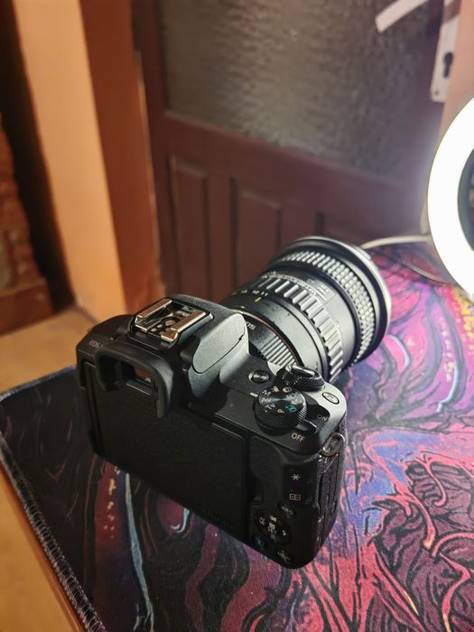 canon m50 + tokina