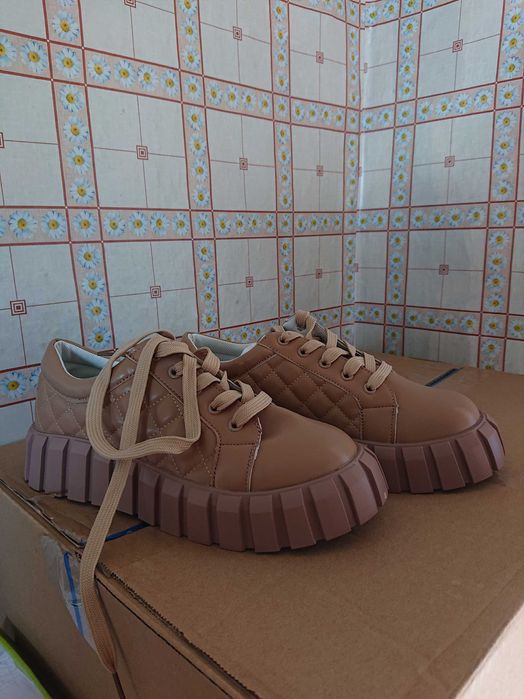 Ботинки осенние эко кожа