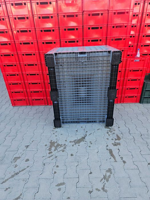 Boxpalet plastic,Calitate superioara,TRANSPORT GRATUIT 830 RON