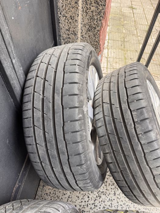 225/55/17 Лети джанти с летни гуми Hankook  и Гудиар