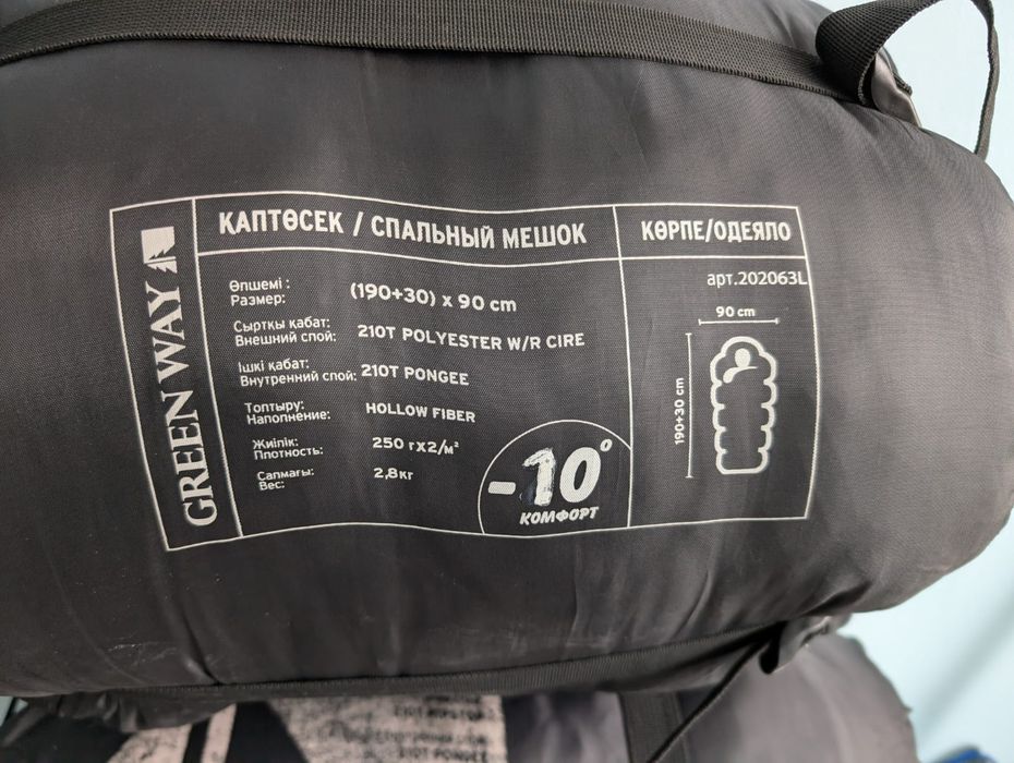 Продам 2 спальника, размер 190*90