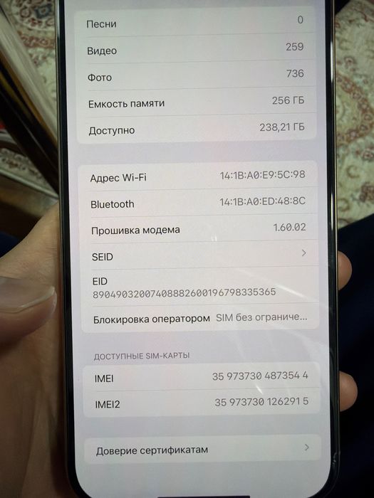iPhone 16 PRO MAX 256 GB