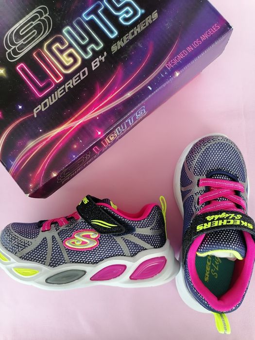 Детски светещи маратонки (сникърси) Skechers