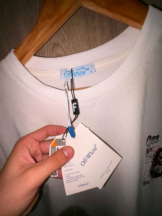 Tricou Off-White Joker Nou Nout cu Eticheta