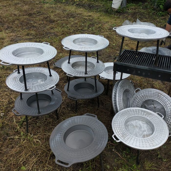 Disc gratar fonta și aluminiu