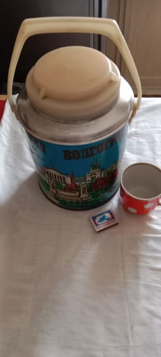 Большой горячий с колбой