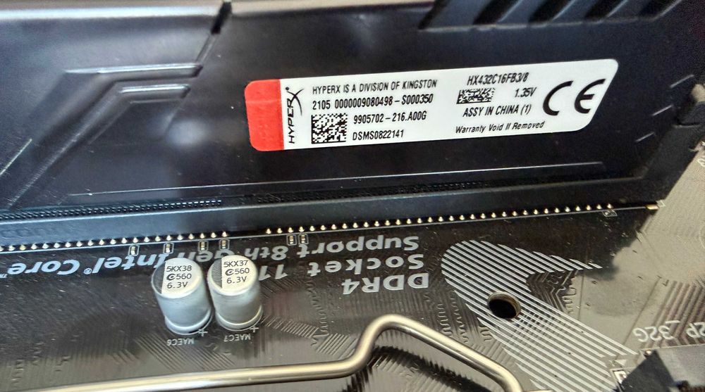 kit Intel I5 9600kf, Gigabyte z370 Aorus, 32Gb DDR4 3200