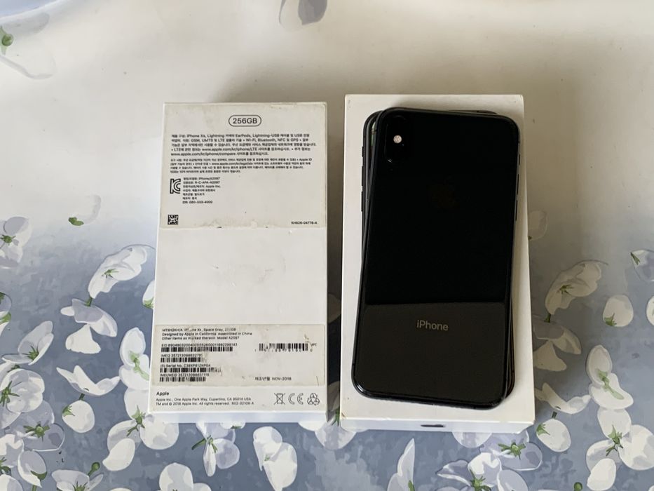 iphone xs space gray 256gb
