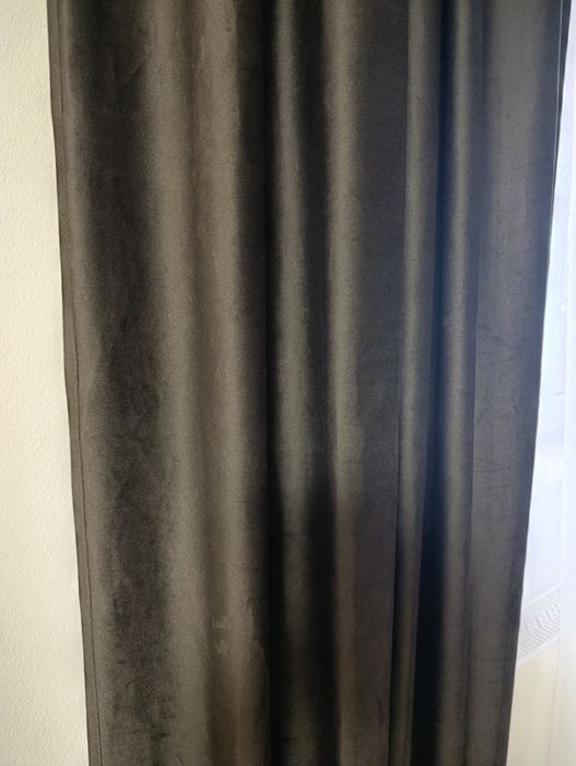 Draperii catifea wenge