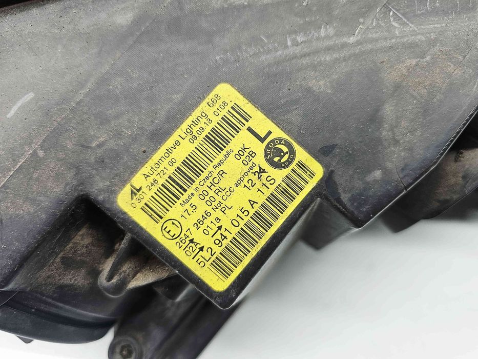 Far stanga Skoda Yeti (5L) [Fabr 2009-2020] 5L2941015A