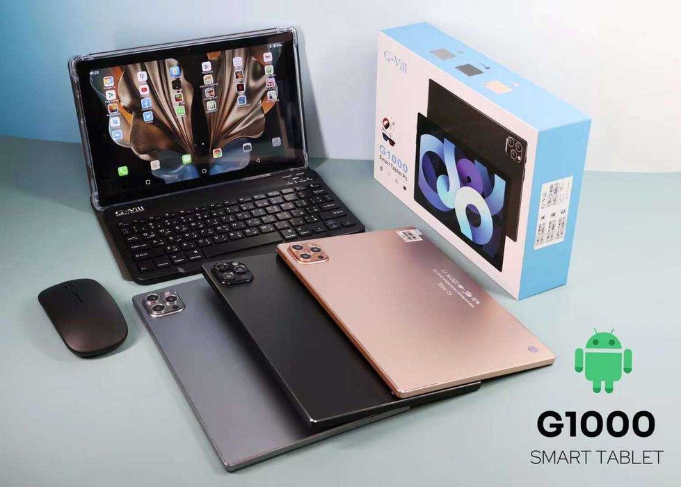 Ноутбук планшет с мышкой