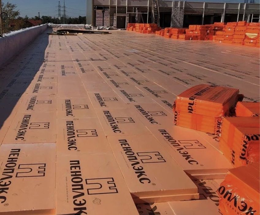 Производство XPS penoplex,пеноплекс 35кг/м3 teplex/alfaplex