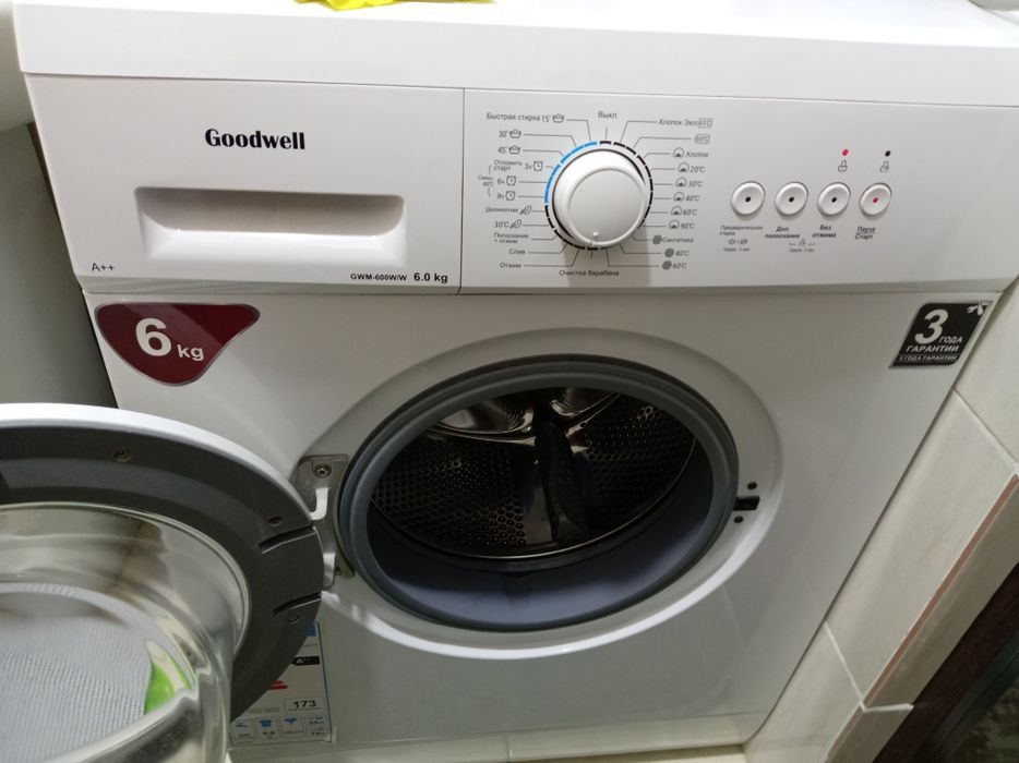 Продаётся стиральная машина Goodwell 6кг.