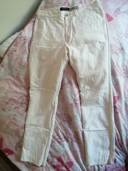 Мъжки бял панталон